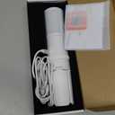 COMICA EJoy UNI S Gaming USB Microphone for PC, RGB Condenser Mic with Noise Reduction, Tripod Stand, Streaming Microphone for Gaming, Streaming, Podcasting, Recording, Laptop, PS4, PS5 (White