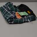 Kuoser Waterproof Dog Coat, Reversible Dog Jacket for Medium Dogs, Adjustable Durable Doggie Winter Coat Warm Puppy Cold Weather Apparel from Small to Large Breed, Green M