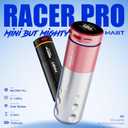 Mast Tattoo Racer Pro Cordless Tattoo Gun Machine Battery 3-140hz Adjust Soft Hard Mode Mcore-Pro Motor Cartridge Tattoo Machine Pink Color