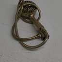 High Pressure 10 Ways Handheld Shower Head Brushed Gold- Anti-clog Nozzles, Built-in Power Wash to Clean Tub, Wall & Overhead Brackets,Magnetitc Rainfall Shower Wand,Built-in 2 Power Jet