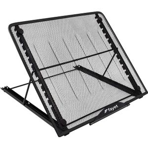 Fayet Large Version Adjustable Light Pad Stand, 12 Angle Points Skidding Prevented Holder for XP-Pen Artist, Compatible with 10" ~ 17" Notebooks, Drawing Monitor/Huion A2 A3 Light Board