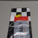 WNINK 2 Pack Black and White Checkered Disposable Tablecloth Race Car Theme Party Table Cloth, Black checkered tablecloth for Race Car Theme Birthday, Outdoor Picnic Parties Decorations, 54  108 Inch