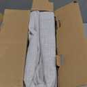 MIULEE 100% Blackout Linen Curtains for Bedroom Thermal Insulated Birch Grommet Room Darkening Curtains & Drapes for Living Room Nursery 52 x 84 Inch (2 Panels)