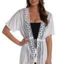 La Blanca Women's Kimono Swimsuit Cover Up (X-Small)