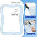 Toptakeit Cat Water Sensory Play Mat with Extra Protective Cover, Thickened Cat Water Mat Bed for Cats Dogs Kittens Puppies 2 Pack