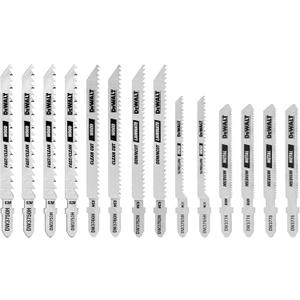 DEWALT Jigsaw Blades Set with Case, T-Shank, 14-Piece (DW3742C)