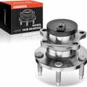 A-Premium Rear Wheel Bearing and Hub Assembly with 5-Lug Compatible with Ford Edge 2007-2008 & Lincoln MKX 2007-2008, V6 3.5L & FWD Only