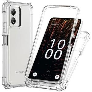 Eaglecell - for Boost Celero 5G SC (2024) - Full Cover Shockproof Protective Phone Case - Clear
