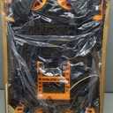 Folding Hand Truck Dolly, 330lb Convertible 4 to 2 Wheel Moving Cart,Orange