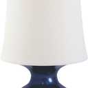 Bedside Lamp, Nursery Night Light for Babies Breastfeeding and Sleep aid, Touch Control Table Lamp for Bedroom, Blue and White Lamp, Cordless Table Lamp, Blue