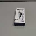 iPhone Car Charger, Retractable Fast Car Phone Charger 100w for CarPlay, 4 in 1 Car Charger Adapter with 2 Cables 31.5 Inch and 2 USB Ports, Compatible with iPhone 17/16/15/14/13/12/11 Pro/Samsung (Grey)