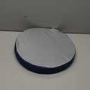 Tromlycs 14 Inch Round Bar Stool Cushion Non-Slip Foam Seat Pad Removable Cover for Circle Chairs (14x14 Inches, Navy Blue)