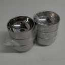 6 Pack 14 Oz Stainless Steel Soup Bowls Double Walled Metal Snacks Bowls 4.7 Inch Insulated Rice Bowl Multi-Purpose Stainless Steel Bowls for Rice, Noodle, Ice Cream, Matte Finish