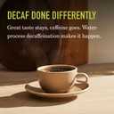 Peet's Coffee, Dark Roast Ground Coffee, Decaffeinated Arabica Coffee - Decaf House Blend 18 Ounce Bag (EXP 06/14/26)