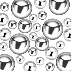 YUXIYAN 50Pieces Floating NO Hole Pearls Beads for Vases and 500 PCS for Floating,Floating Beads for Centerpiece,Home Decor,Party Table Wedding,Makeup Brush Beads,Pack Of 5