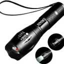 Rechargeable 850NM Infrared Tactical Flashlight, 2-in-1 White Light and LED Infrared Hunting Light, 2 Modes, Raccoon Hunting Lamp, Detector, Night Observation.