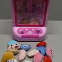 Marlrin Claw Machine for Kids, Mini Vending Machine Girls Unicorn Toys, Candy Grabber Prize Dispenser with Sound & 20 Mini Plush Toys, Electronic Arcade Game Indoor Toy for Home Party Birthday Gifts