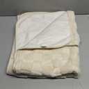 Thick Plush Faux Rabbit Fur Sofa Slipcovers 1-Piece Non-Slip Warm Soft Cozy Couch Covers Furniture Protector(Beige, Cover 29in * 80in)