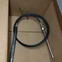 Looklardy SSC13411 11Ft Rack Steering Cable Compatible with SB39526P,SB39544P Bezel Kits for Back Mount Steering System& SH5210P,SH5230P Helm Units Fits for SS14111 SS15111