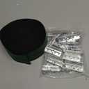 2 Inch Wide x 40 ft Chair Webbing Replacement Kit Upholstery Webbing Elastic Band to Repair Sagging Couch Chair Patio Furniture Metal Clips Patio Strap Repair Kit for Furniture (Green)