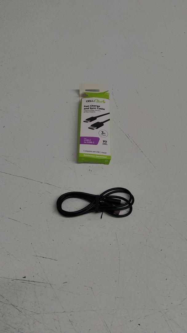CELL CANDY Fast Charge and Sync Cable 3ft