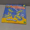 Refresh Sports Boomerang for Kids & Adults - Soft, Durable, Easy to Throw & Catch - Ages 4-8 - Outdoor, Beach, Pool Play - Jet Black