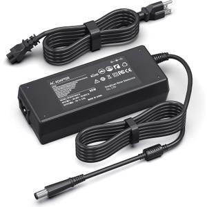 90W Power Cord Compatible with HP Pavilion All-in-One Desktop 18'' 19'' 20" 21" 32" Pavilion (N193) 20" 23'' PC 18-5110 19-2304 20-B010 20-B013W Monitor Charger Gaming Power Supply