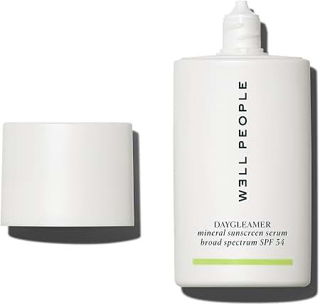 Well People Daygleamer Mineral Sunscreen Serum SPF 34, 1.7 Oz