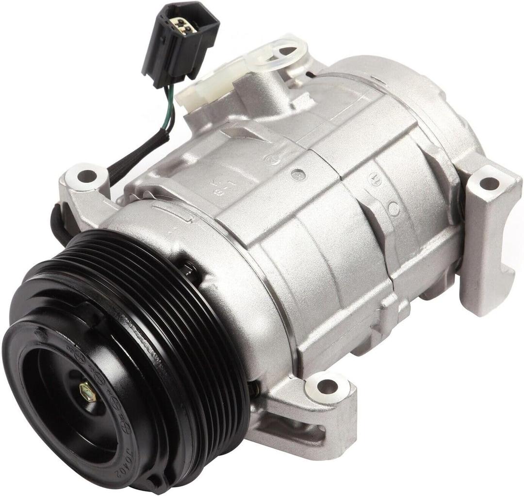 Air Conditioning AC Compressor for B-uick Enclave 2208-2012 3.6L, Chevy Traverse 2009-2012 3.6L, S-aturn Outlook 2007-2010 3.6L