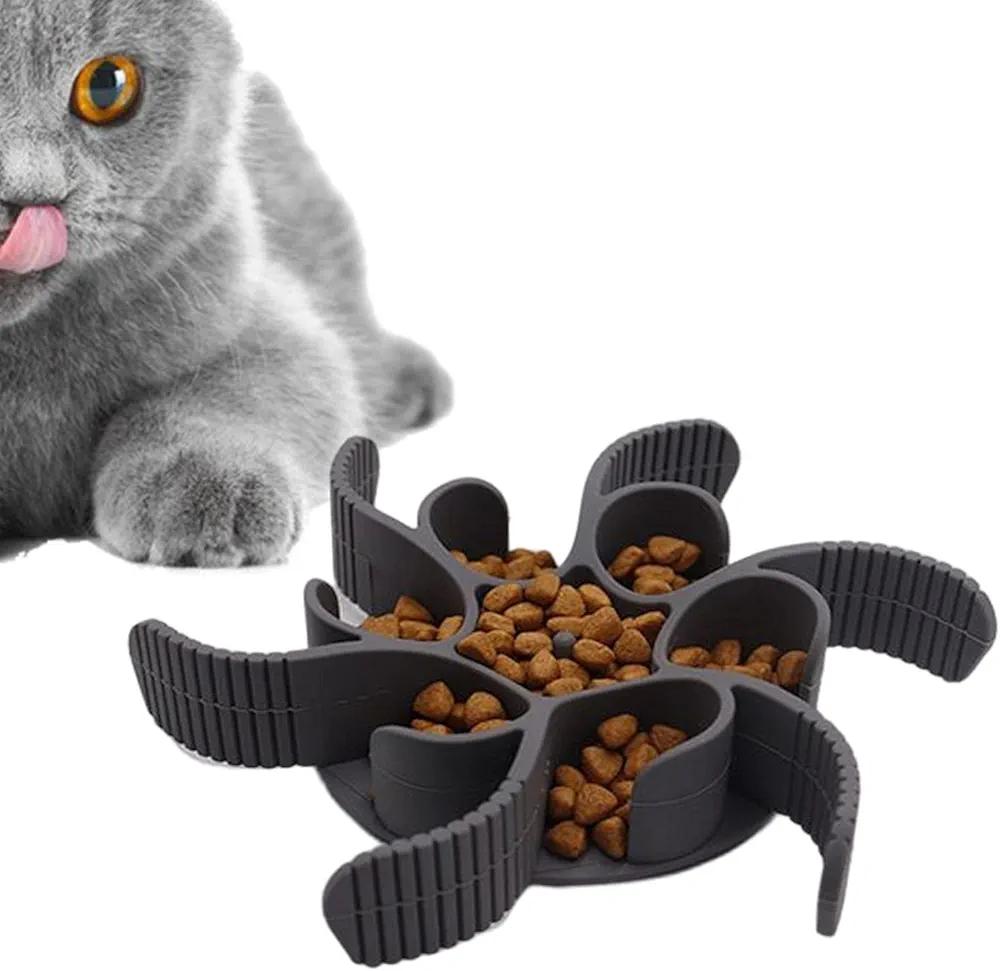 Pet Slow Feeder | for Dogs with Suction,Flexible Silicone Dog Lick Mat Licking Pad for Small Medium Breed Dogs