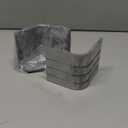 Pontoon Boat Aluminum Corner Cap Casting Suitable for 90 Rounded Corner, not 90 Right Angles.Height: 3-1/8" to 3-3/16" Top: 3-1/8" to 3-3/16"