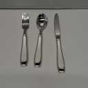 BUNMO Utensils for Elderly, Arthritis, Weak Hand Grip & Handicapped - for Tremors and Parkinsons Patients - Stainless Steel - Eat Independently - Weighted 3 Piece Set