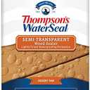 Thompson’s WaterSeal Semi-Transparent Waterproofing Wood Stain and Sealer, Desert Tan, 1 Gallon