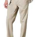 Amazon Essentials Men's Classic-Fit Wrinkle-Resistant Pleated Chino Pant , 30Wx28L