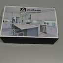 Asidrama 10 Pack 5 Inch(128mm) Brushed Brass Kitchen Cabinet Handles, Gold Cabinet Pulls Kitchen Cabinet Hardware for Cupboard Drawer Pulls (5" Hole Center)