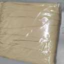 FreshCulture Queen Bed Skirt, Elastic Wrap Around Bed Skirt Queen Size, Bed Skirts for Adjustable Bed, Easy Fit with 18 Inch Drop Length, Hotel Quality Dust Ruffle for Queen Bed (Beige)