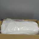 L LOVSOUL Goose Down Fiber Comforter King Size, High Fill Power Hotel Style Bedding Comforter, Fluffy Ultra Soft All Season White Duvet Insert with 8 Corner Tabs