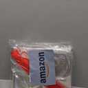 JOYIT 10 Pack Large Cellophane Bags - 3 Mil Thicker Clear Wrap with Strings for Gift Baskets, Opalion Bags with Red Ribbons