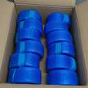 Trampoline Pole Foam Sleeves, 1''/28mm Diameter Foam Covers, Each 35.4'' Length-2 Pcs Fit Together 6 Feet Length, Safety Pole Cover, Set of 12,Blue