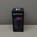 Katchy Flying Insect Trap Indoor  Catcher & Killer for Mosquito, Fruit Fly, Gnat & Small Moth  Non-Zapper with Suction & Blue Light  Ideal for Indoor Spaces, Kitchen & Plants (Original, Black)