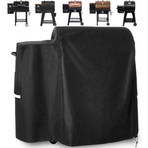 Utheer 73700 Grill Cover for Pit Boss 700FB, Lexington 500, Lexington 540, Classic 700 Wood Pellet Grills, Pro 600 and Tailgater, Heavy Duty 600D Waterproof Fabric Grill Cover, 42" L x 28.5" W x 38" H