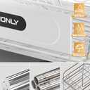 Dish Drying Rack, Dish Racks for Kitchen Counter, 304 Stainless Steel Dish Drainer Drainboard Set with Smart Drainage, 360 Adjustable Spout, Utensil Holder and Cup Holder, White