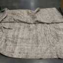 Area Rug 10x12 Vintage Washable Living Room Large Carpet Non Slip Bedroom Indoor Office Dining Room Low Pile Thin Rug Brown