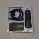 LiNKFOR Digital Optical Audio 3x1 Switch, 1 in 4 Out Aluminum Alloy with Optical Cable for PS3, Blue-Ray, DVD, HDTV (3x1 Switch)