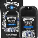 2 x Poo-Pourri Before-You-Go Pocket Toilet Spray, Travel Essentials, Royal Flush, 1 Fl Oz, Up to 50 Uses, On-The-Go Bathroom Odor Deodorizer with Essential Oils, TSA Approved Size, Eucalyptus & Spearmint