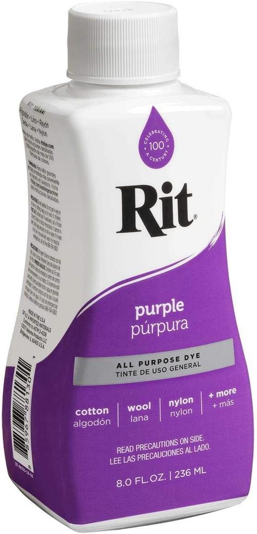 Rit All Purpose Liquid Dye 236ml - Purple