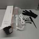 Large Curling Iron 2 Inch Barrel, Long Barrel Curling Wand for Hair, Ceramic Tourmaline Hair Styling Tool, Double Voltage, White