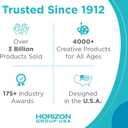 Horizon Group USA Stretched Canvas 9" x 12" 8 PK, 16mm Thick, 100% Cotton, for Painting, Pouring, Oil Paint, Multi-Media Art, 8-Pack (204038)