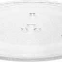 14 1/8" WB49X10063 Microwave Glass Plate Replacement by AMI PARTS Fit for G.E Microwave Glass Turntable Plate Replaces WB39X10038 WB49X10193