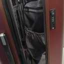 DELSEY PARIS Titanium Hardside Expandable Luggage with Spinner Wheels Carry-On Luggage, Black Cherry Red, Carry-On 21 Inch